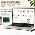 Business Finance Dashboard | Excel Financial Tracker for Small Businesses