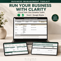 Business Management Toolkit – 3 Excel Tools for Small Business Owners