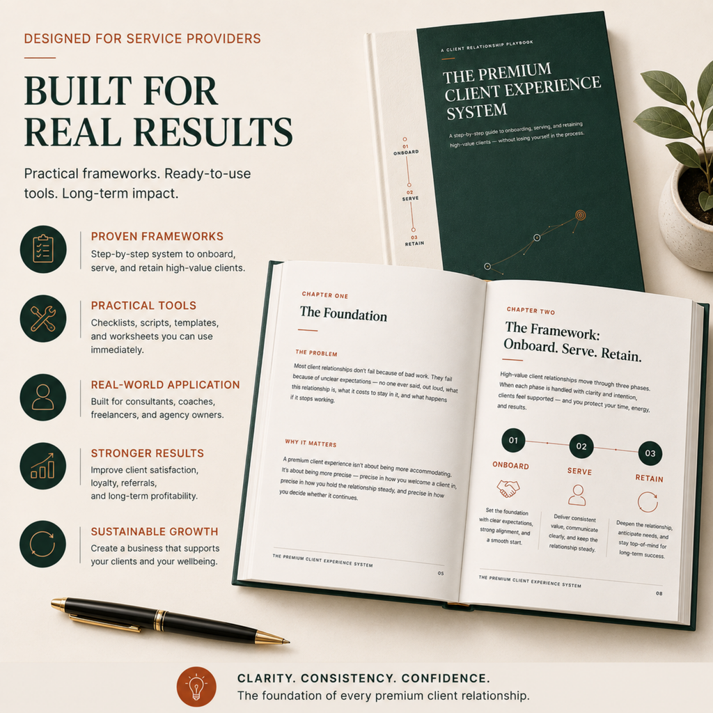 The Premium Client Experience System
