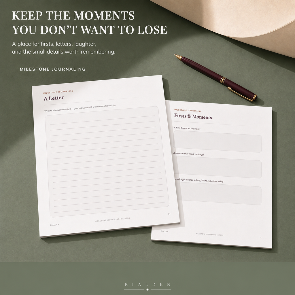Bloom — Postpartum & Wellness Planner | Printable + Fillable PDF
