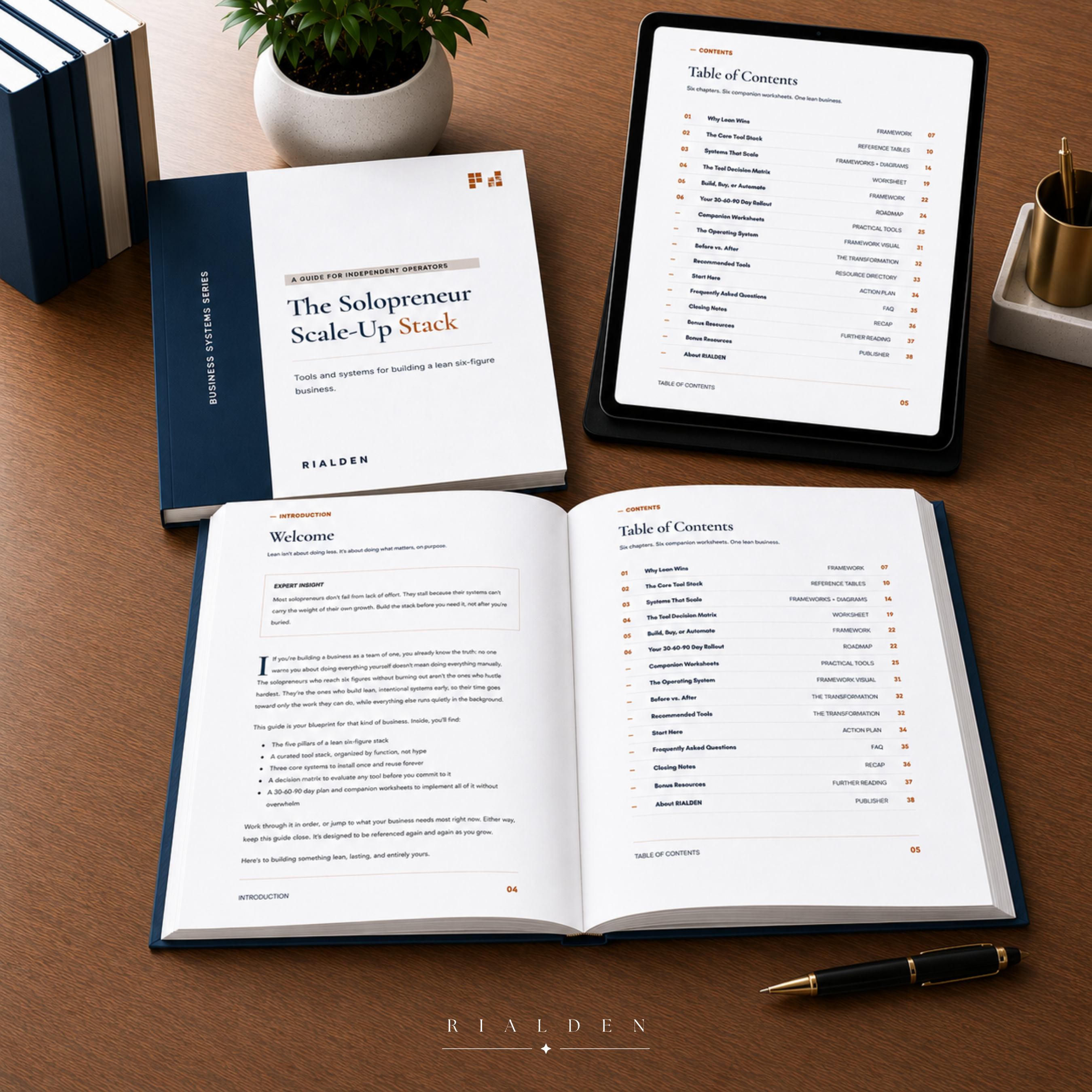 The Solopreneur Scale-Up Stack – Digital Business Playbook