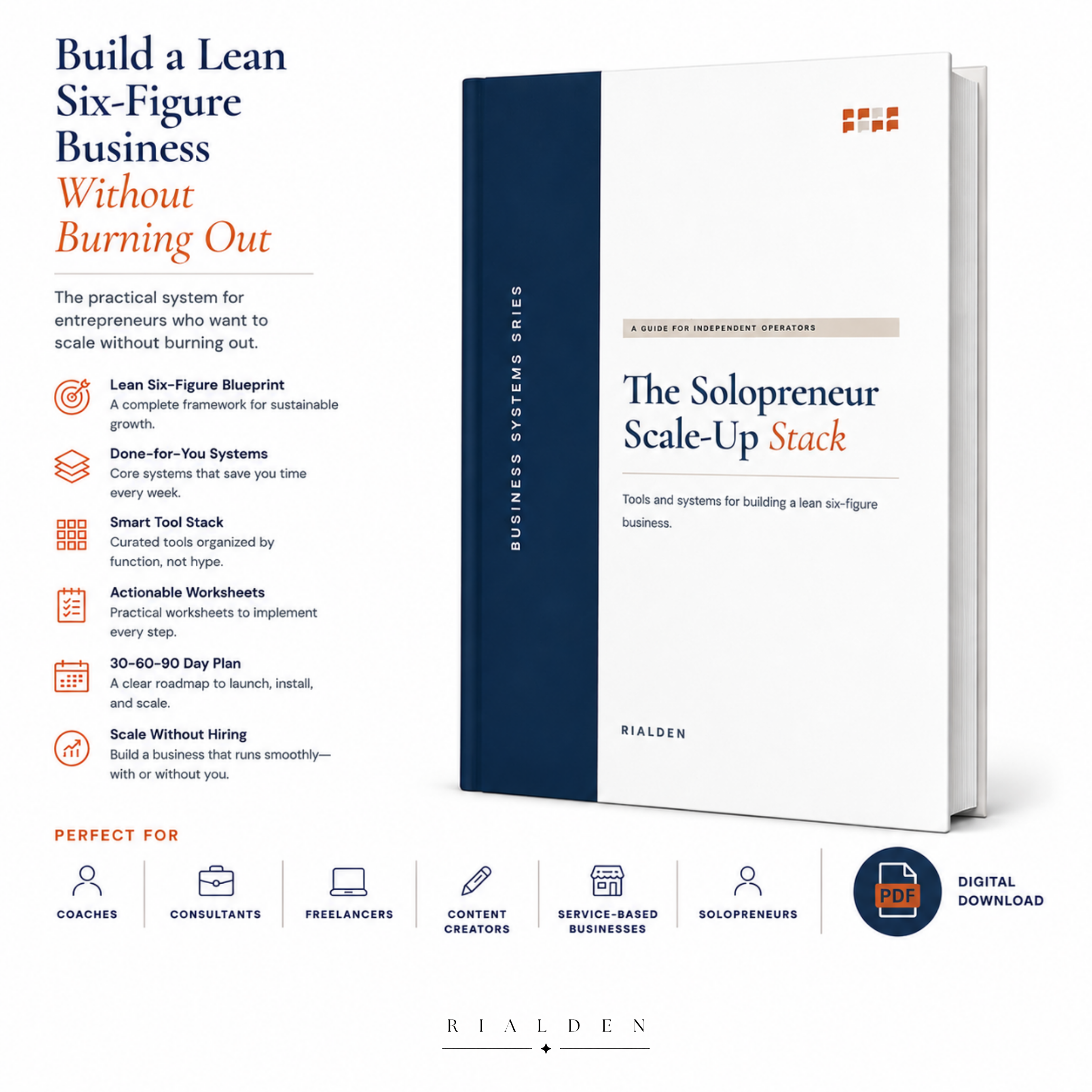 The Solopreneur Scale-Up Stack – Digital Business Playbook