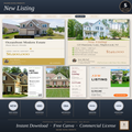 New Listing Canva Template Bundle | 5 Luxury Real Estate Social Media Templates