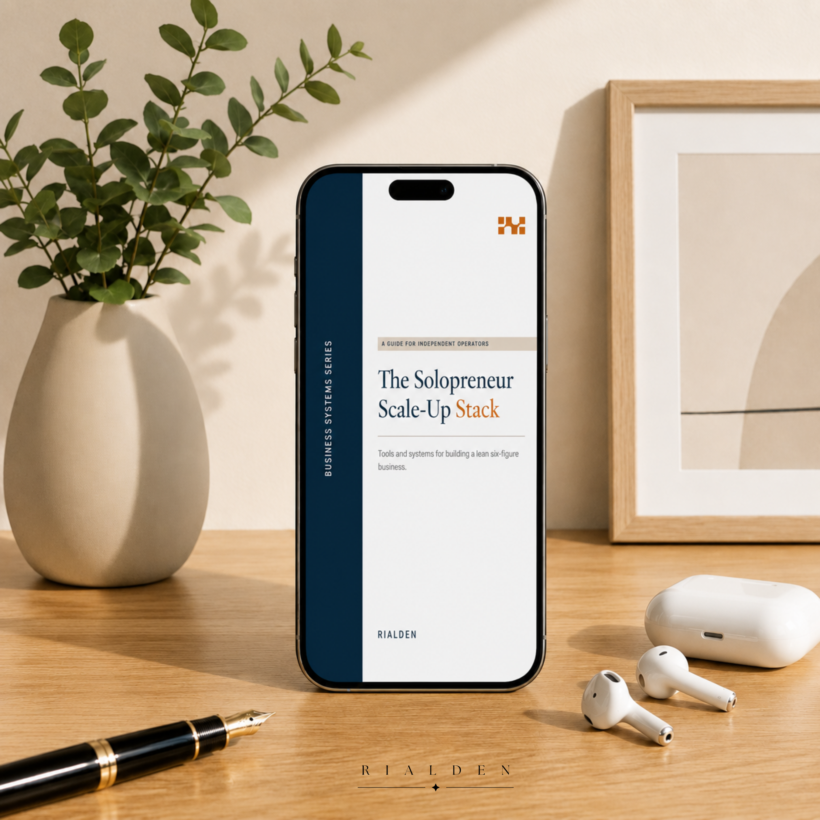 The Solopreneur Scale-Up Stack – Digital Business Playbook