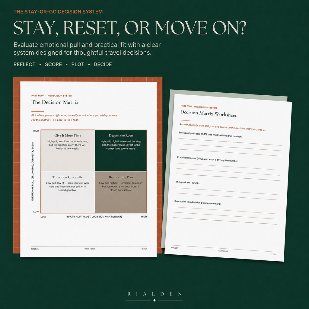 Slow Travel Immersion Guide — 30+ Day Long-Stay PDF