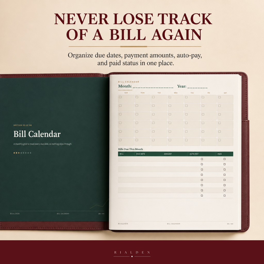 The Ledger Path — 12-Month Finance & Debt Payoff Planner