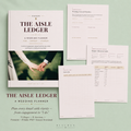 The Aisle Ledger — Wedding Planner | Printable + Fillable PDF