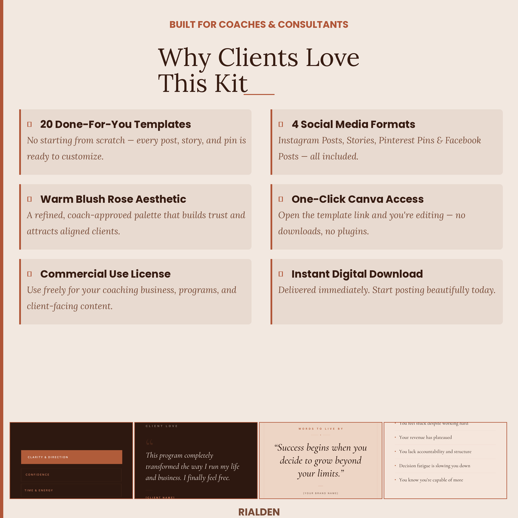 Coach & Consultant Kit