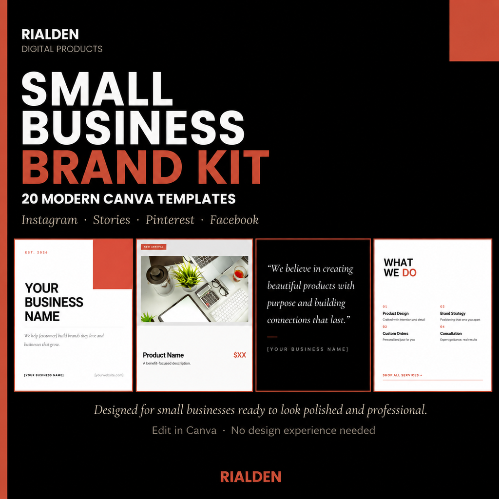 Small Business Brand Kit