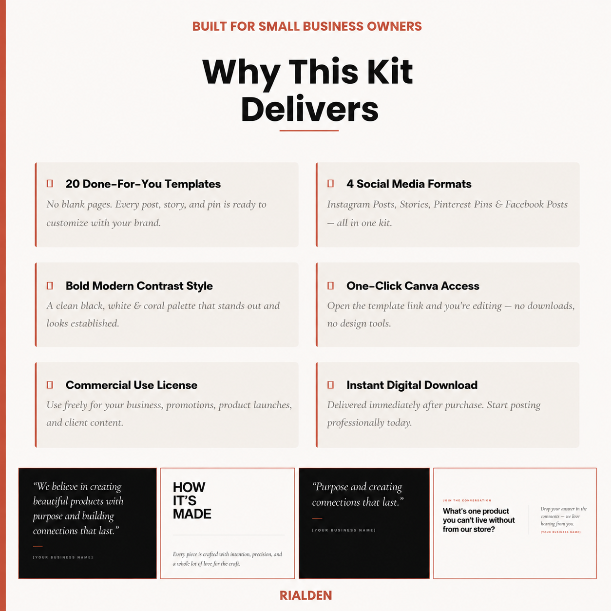Small Business Brand Kit