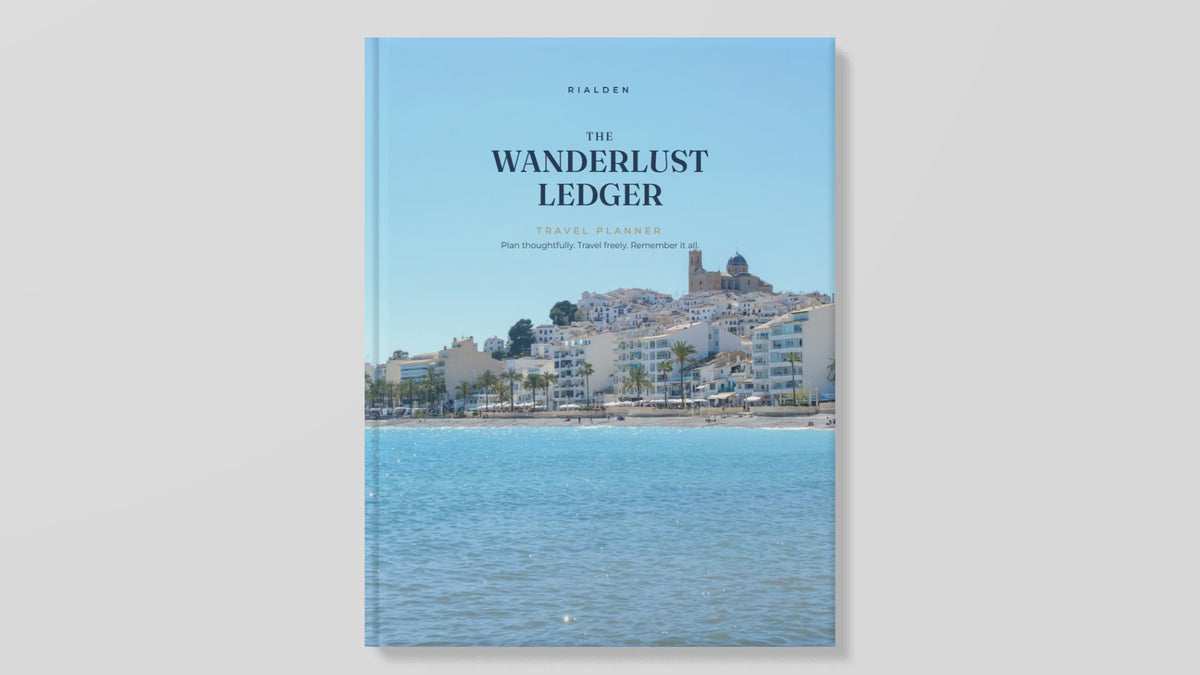 The Wanderlust Ledger — Undated Travel Planner