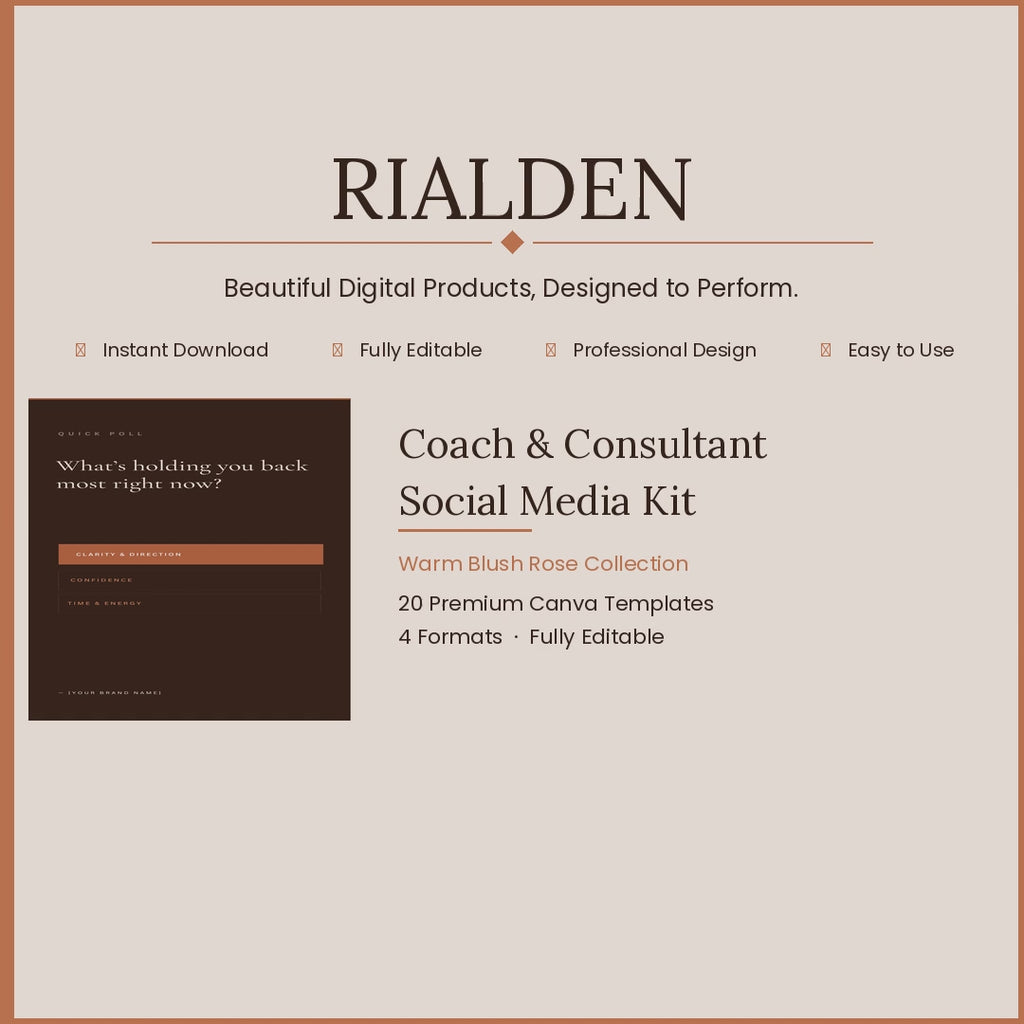 Coach & Consultant Kit