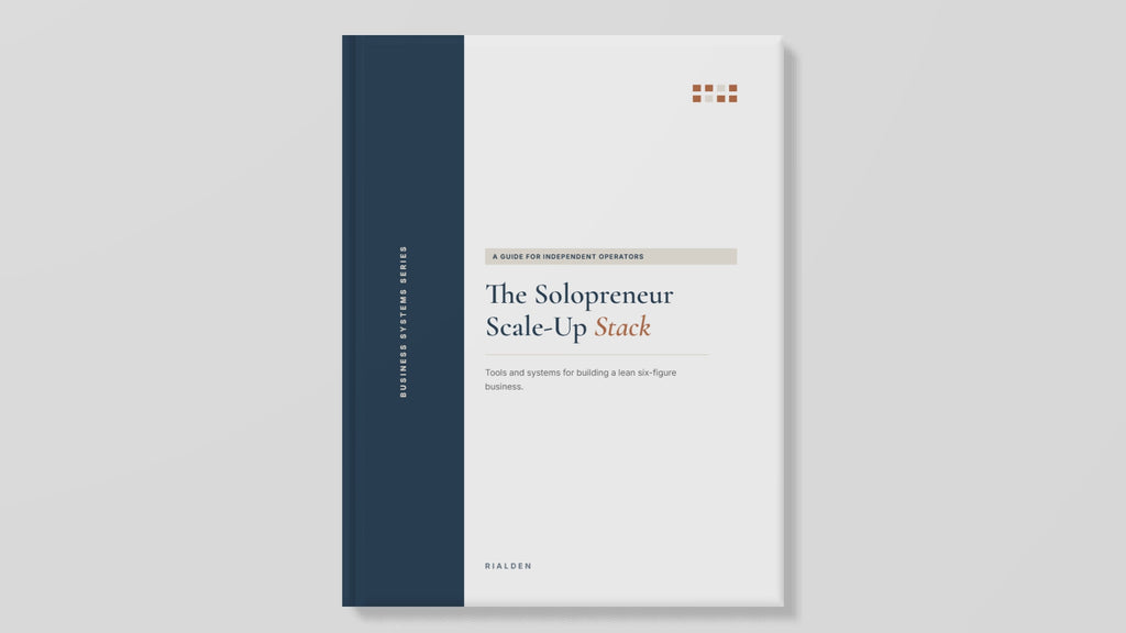 Solopreneur Scale-Up Stack – Digital Business Playbook for Independent Entrepreneurs