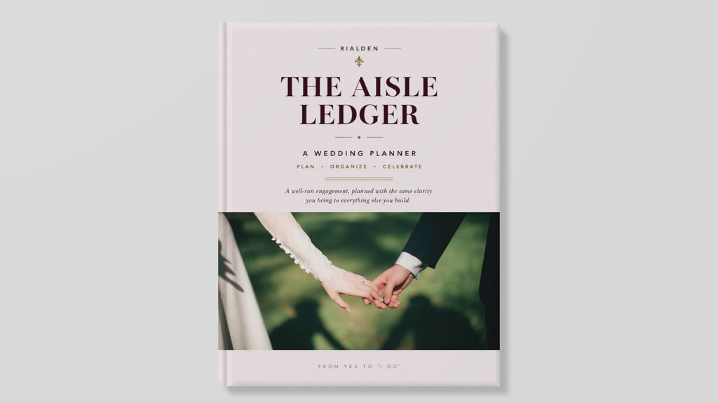The Aisle Ledger — Wedding Planner | Printable + Fillable PDF